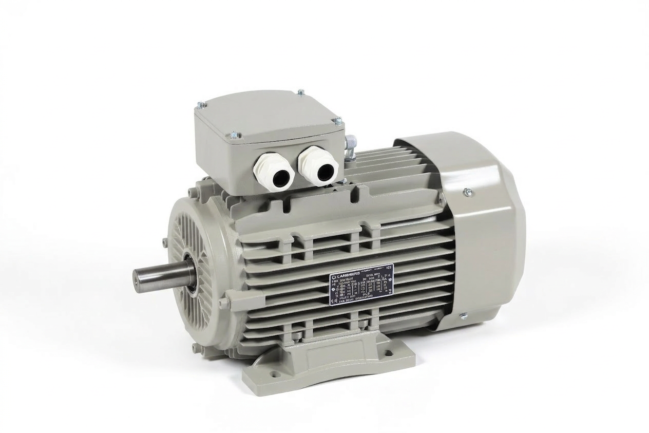 B3_alu Silniki elektryczne IE3 Lammers 7,5 kW 2940 obr/min wznios 132 IMB3 - obrazek 1